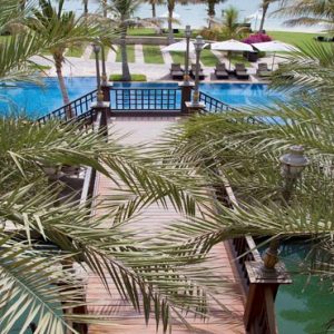 Abu Dhabi Honeymoon Packages Shangri La Hotel Qaryat Al Beri Shangri La Residences Pool