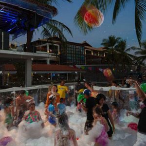 Bali Honeymoon Packages Hard Rock Hotel Bali Foam Party