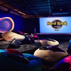 Bali Honeymoon Packages Hard Rock Hotel Bali Private Cinema Area