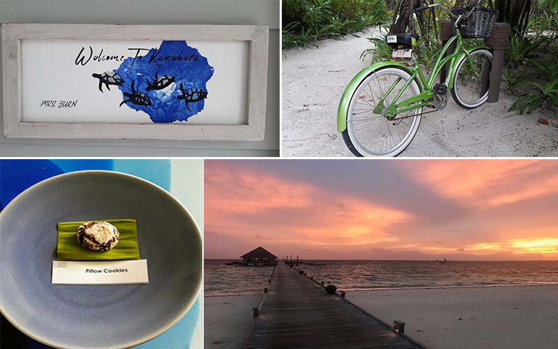 Estelles Kanuhura Blog Personalised Plaque And Bike At Kanuhura