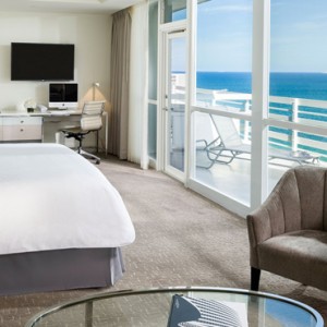 Miami Honeymoon Packages Fontainebleau Miami South Beach Oceanfront Junior Suite With Balcony