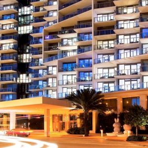 Miami Honeymoon Packages W South Beach Miami Hotel Exterior At Night