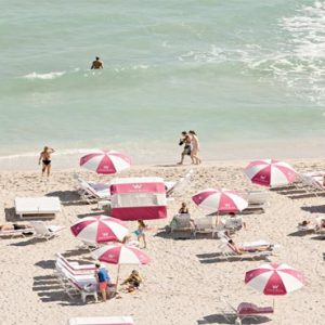 Miami Honeymoon Packages W South Beach Miami Umbrellas At Sand