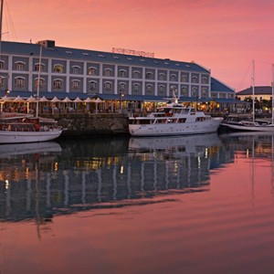 South Africa Honeymoon Packages Victoria And Alfred Hotel, Cape Town Hotel Exterior At Sunset