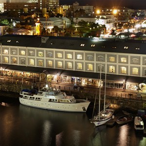 South Africa Honeymoon Packages Victoria And Alfred Hotel, Cape Town Hotel Aerial View At Night