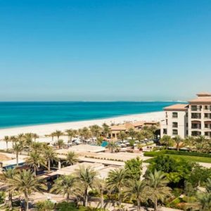 Abu Dhabi Honeymoon Packages St Regis Saadiyat Island Resort Abu Dhabi Aerial View