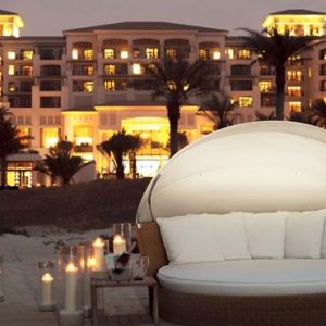 Abu Dhabi Honeymoon Packages St Regis Saadiyat Island Resort Abu Dhabi Beach At Night