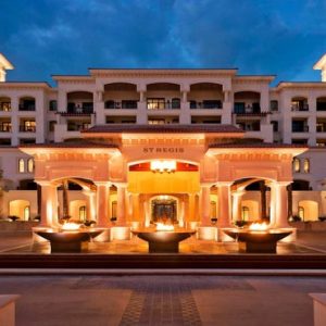 Abu Dhabi Honeymoon Packages St Regis Saadiyat Island Resort Abu Dhabi Exterior At Night