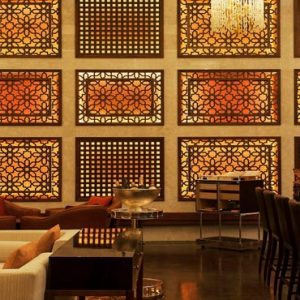 Abu Dhabi Honeymoon Packages St Regis Saadiyat Island Resort Abu Dhabi The Manhattan Lounge Mashrabiya