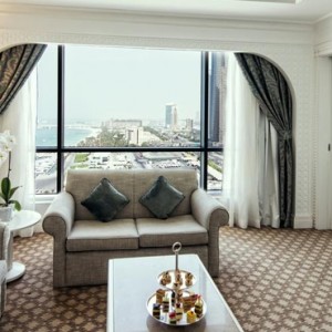 Dubai Honeymoon Packages Habtoor Grand Hotel Dubai Club Level One Bedroom Suite 2