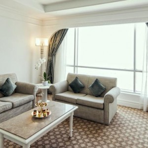 Dubai Honeymoon Packages Habtoor Grand Hotel Dubai Club Level One Bedroom Suite 5