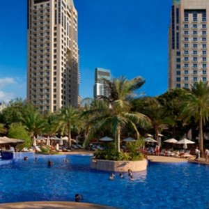 Dubai Honeymoon Packages Habtoor Grand Hotel Dubai Pool 4