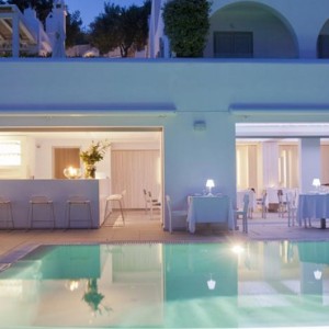 Greece Honeymoon Packages Grace Mykonos Dining 2