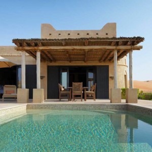Abu Dhabi Honeymoon Packages Qasr Al Sarab Desert Resort Royal Pavilion Pool Villa 6