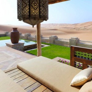 Abu Dhabi Honeymoon Packages Qasr Al Sarab Desert Resort Royal Pavilion Pool Villa 8