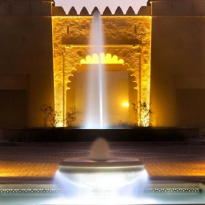 Abu Dhabi Honeymoon Packages Qasr Al Sarab Desert Resort Courtyard