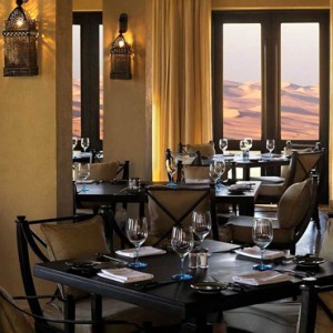 Abu Dhabi Honeymoon Packages Qasr Al Sarab Desert Resort Dining 3