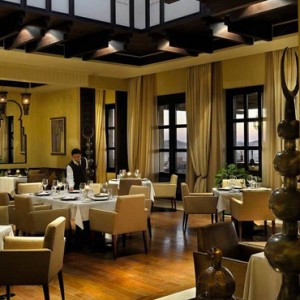 Abu Dhabi Honeymoon Packages Qasr Al Sarab Desert Resort Dining 5