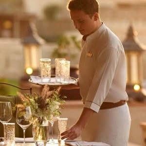 Abu Dhabi Honeymoon Packages Qasr Al Sarab Desert Resort Dining 6