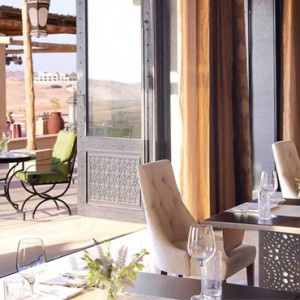 Abu Dhabi Honeymoon Packages Qasr Al Sarab Desert Resort Dining 7