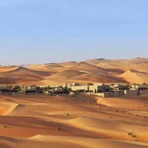 Abu Dhabi Honeymoon Packages Qasr Al Sarab Desert Resort Exterior 5