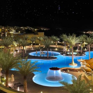 Abu Dhabi Honeymoon Packages Qasr Al Sarab Desert Resort Exterior 7