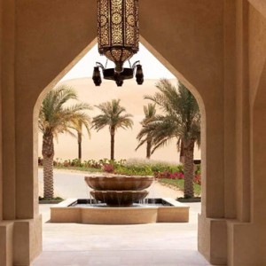 Abu Dhabi Honeymoon Packages Qasr Al Sarab Desert Resort Lobby