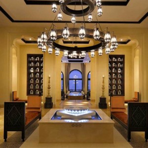 Abu Dhabi Honeymoon Packages Qasr Al Sarab Desert Resort Lobby 2