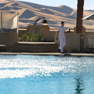 Abu Dhabi Honeymoon Packages Qasr Al Sarab Desert Resort Pool 2
