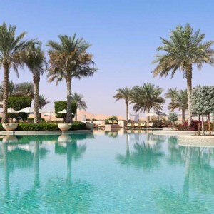 Abu Dhabi Honeymoon Packages Qasr Al Sarab Desert Resort Pool 4