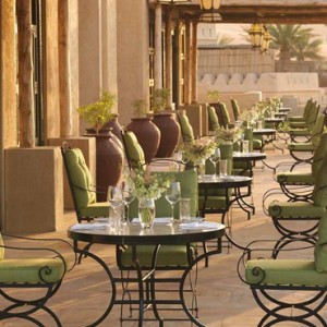 Abu Dhabi Honeymoon Packages Qasr Al Sarab Desert Resort Terrace