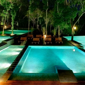 south america honeymoon packages - loi suites iguazu - pool