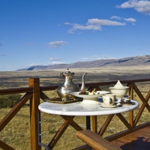 Argentina Honeymoon Packages Eolo El Calafate Patagonia Afternoon Tea