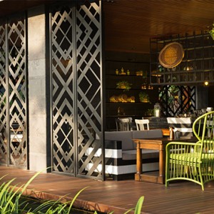 Bali Honeymoon Packages Hotel Indigo Bali Seminyak Beach Tree Bar Exterior