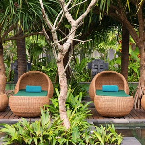 Bali Honeymoon Packages Hotel Indigo Bali Seminyak Beach Sun Loungers