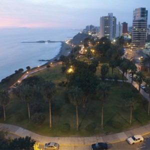 Exterior At Night Belmond Miraflores Park Luxury Peru Holidays