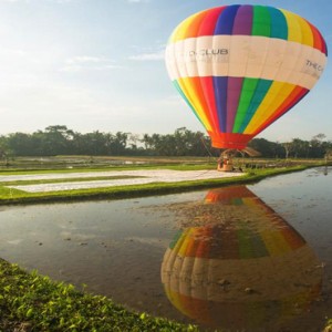 Bali Honeymoon Packages The Chedi Club Tanah Gajah, Ubud Hot Air Balloon Ride