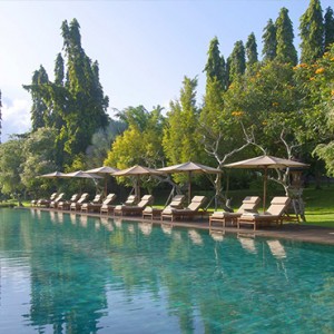 Bali Honeymoon Packages The Chedi Club Tanah Gajah, Ubud Main Pool