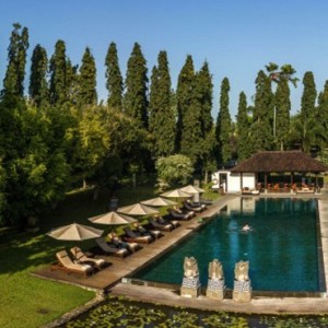 Bali Honeymoon Packages The Chedi Club Tanah Gajah, Ubud Pool Overview