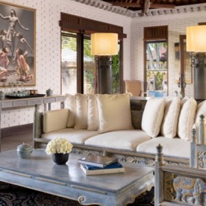 Bali Honeymoon Packages The Chedi Club Tanah Gajah, Ubud The Hadiprana Villa Living Area