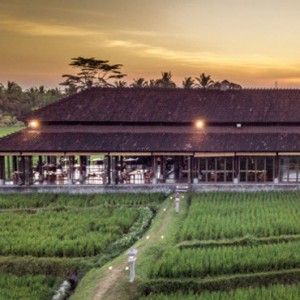 Bali Honeymoon Packages The Chedi Club Tanah Gajah, Ubud The Restaurant Exterior1