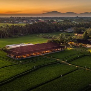 Bali Honeymoon Packages The Chedi Club Tanah Gajah, Ubud Aerial View3