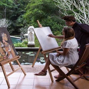 Bali Honeymoon Packages The Chedi Club Tanah Gajah, Ubud Art Classes