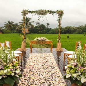 Bali Honeymoon Packages The Chedi Club Tanah Gajah, Ubud Wedding1