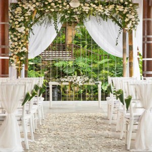 Bali Honeymoon Packages COMO Uma Ubud Wedding Setup