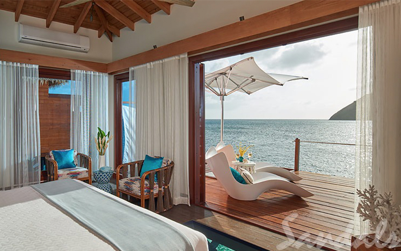 Romantic Holiday Packages At St Lucia Sandals Grande St Lucian Overwater Villas 7