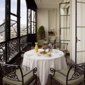 San Francisco Honeymoon Packages Fairmont San Francisco Balcony Dining