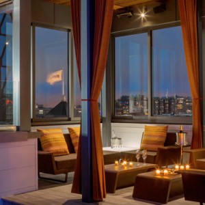 San Francisco Honeymoon Packages Hotel VIA San Francisco Rooftop Bar 3