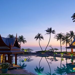 Thailand Honeymoon Packages Chiva Som Hua Hin Pool By Restaurant