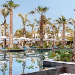 Cyprus Honeymoon Packages Amavi Hotel Cyprus Saffire Pool Sun Loungers